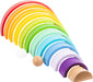 Wooden Building Blocks Rainbow XL