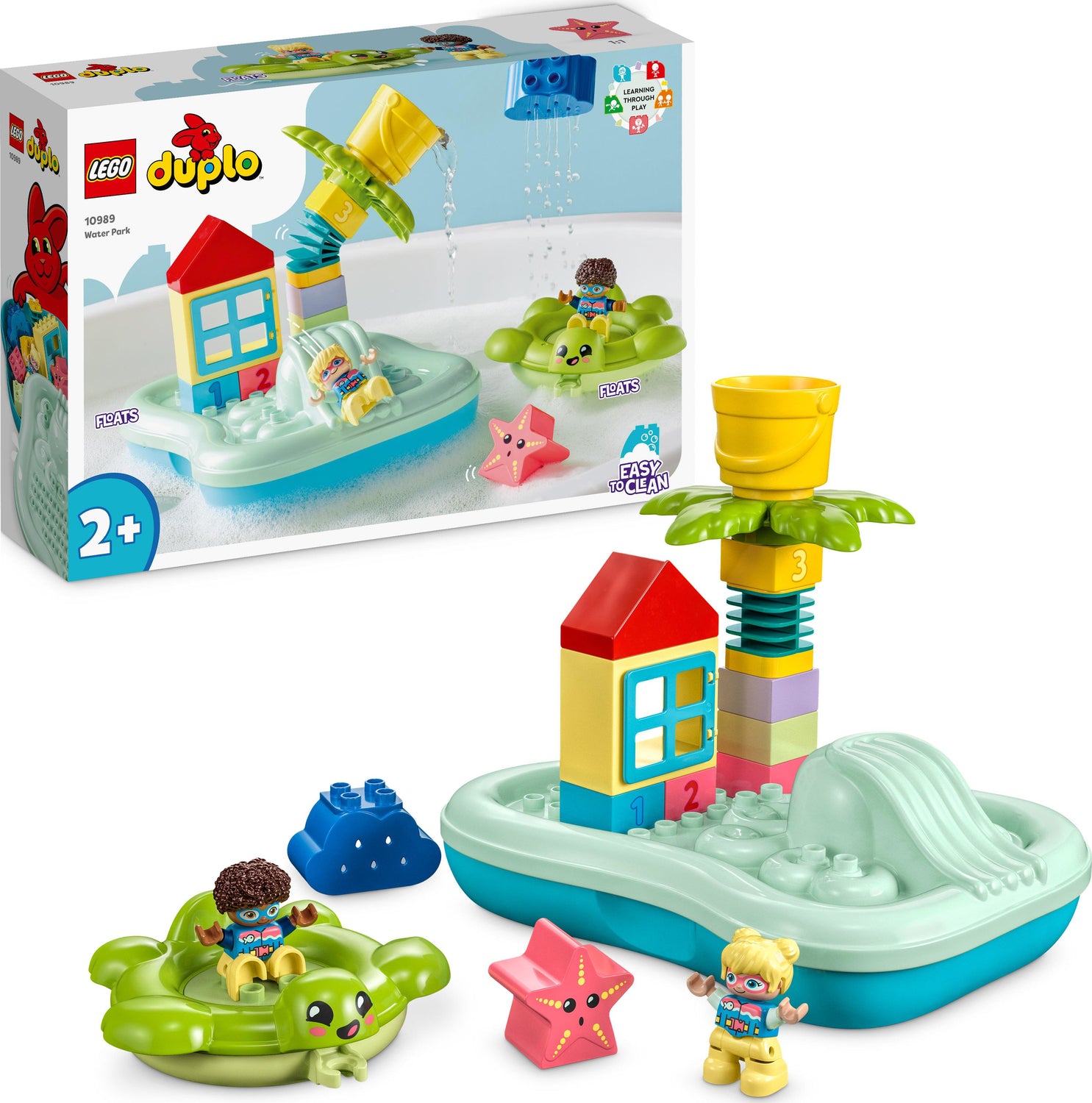 LEGO DUPLO Water Park Bath Toys for Toddlers