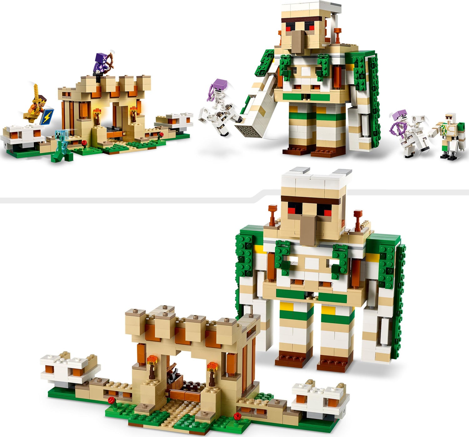 LEGO Minecraft The Iron Golem Fortress Set