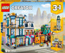 LEGO Creator 3 in 1 Main Street Building Toy Set