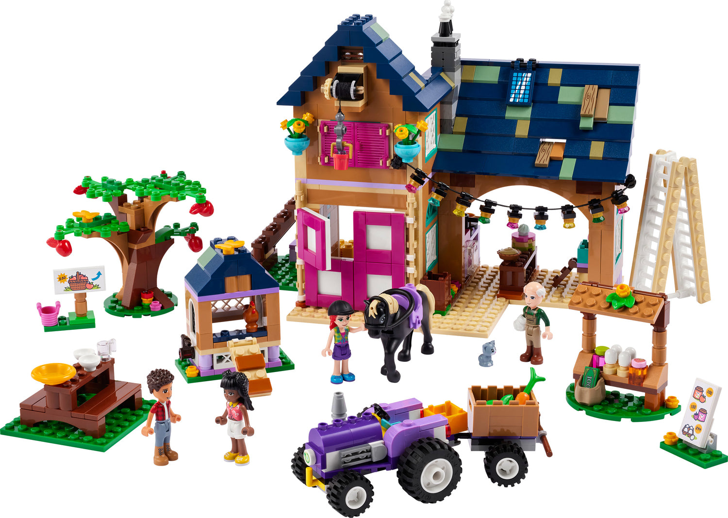 LEGO Friends Organic Farm House Toy with Horse