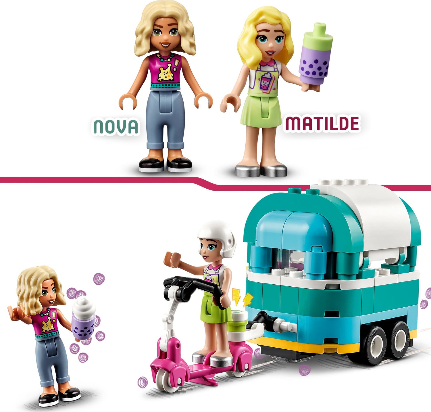 LEGO® Friends: Mobile Bubble Tea Shop