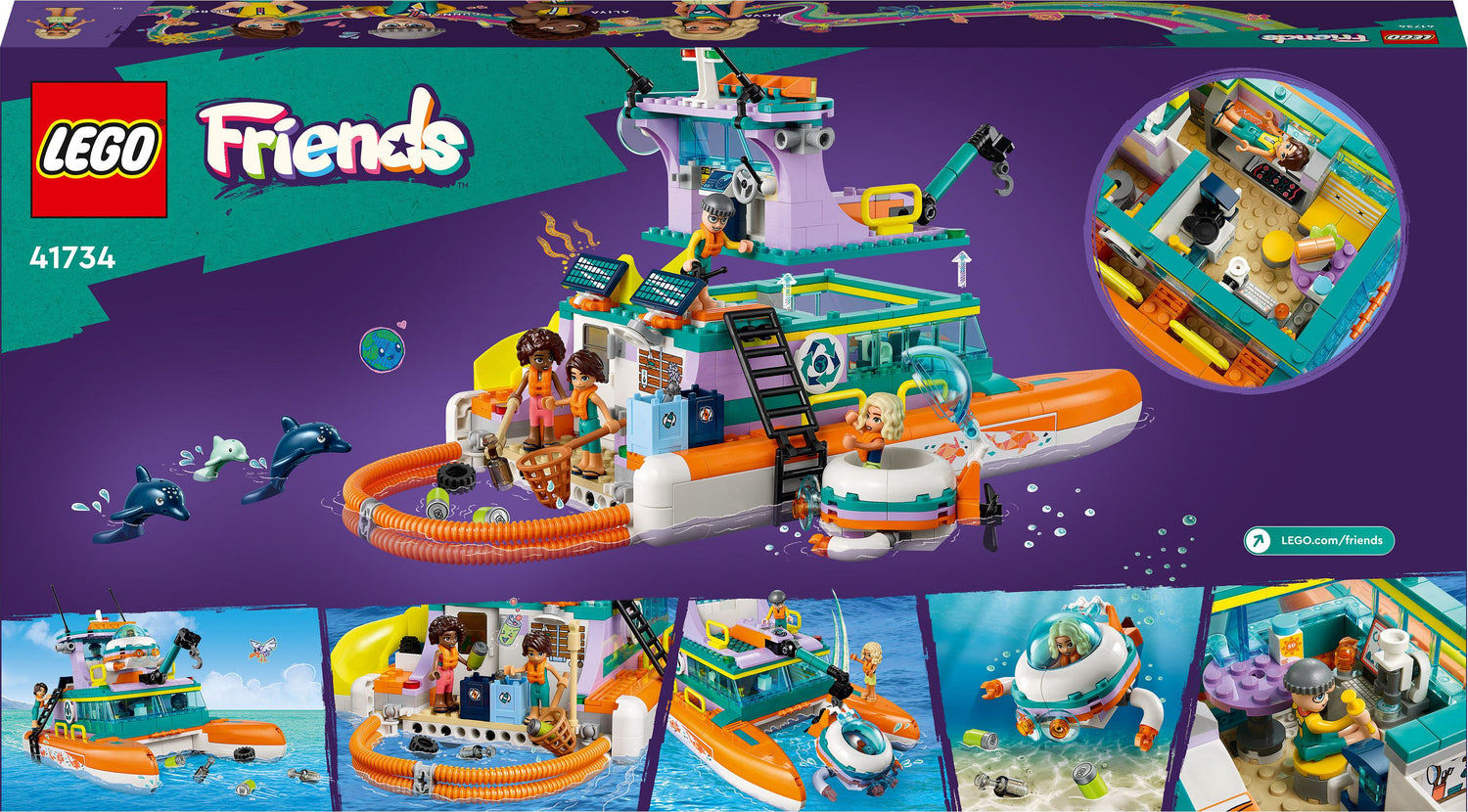 LEGO Friends Sea Rescue Boat Toy Playset