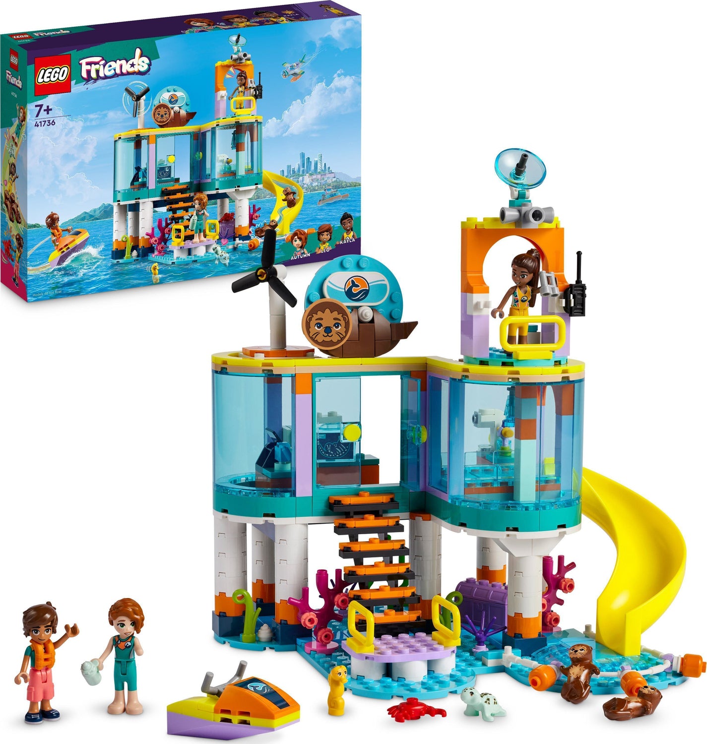 LEGO Friends Sea Rescue Centre Toy Vet Set
