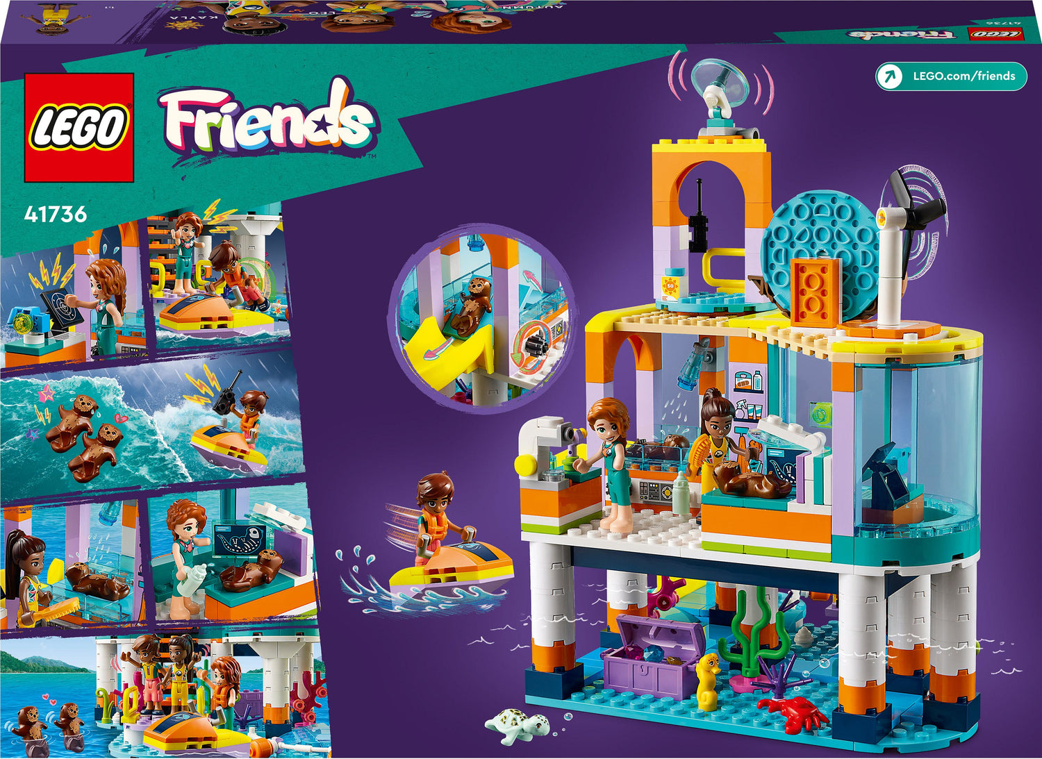 LEGO Friends Sea Rescue Centre Toy Vet Set