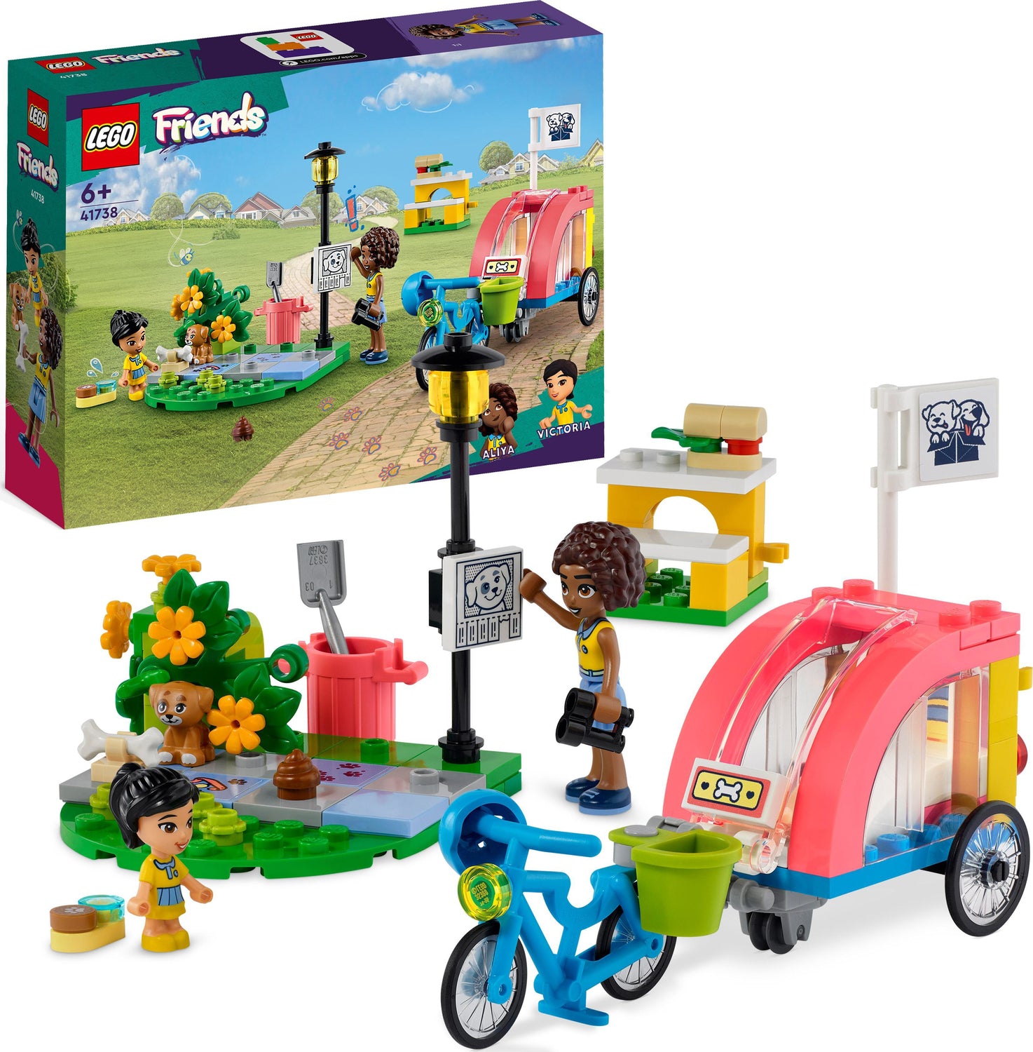 LEGO® Friends: Dog Rescue Bike