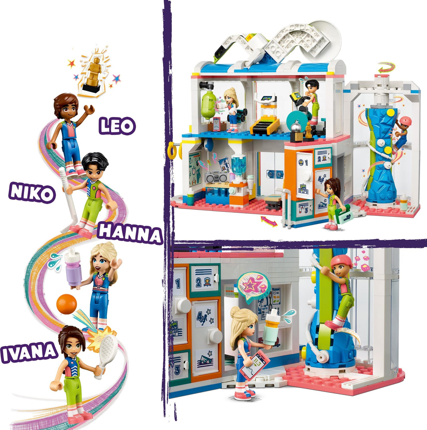 LEGO Friends Sports Centre Mini-Doll Playset