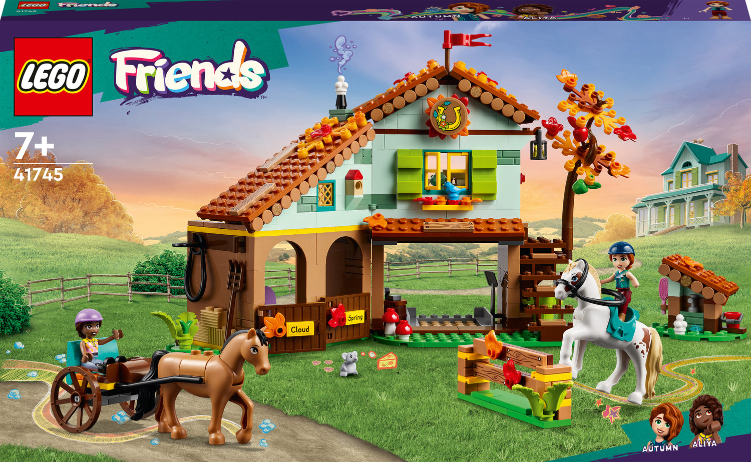 LEGO Friends Autumn's Horse Stable Toy Set