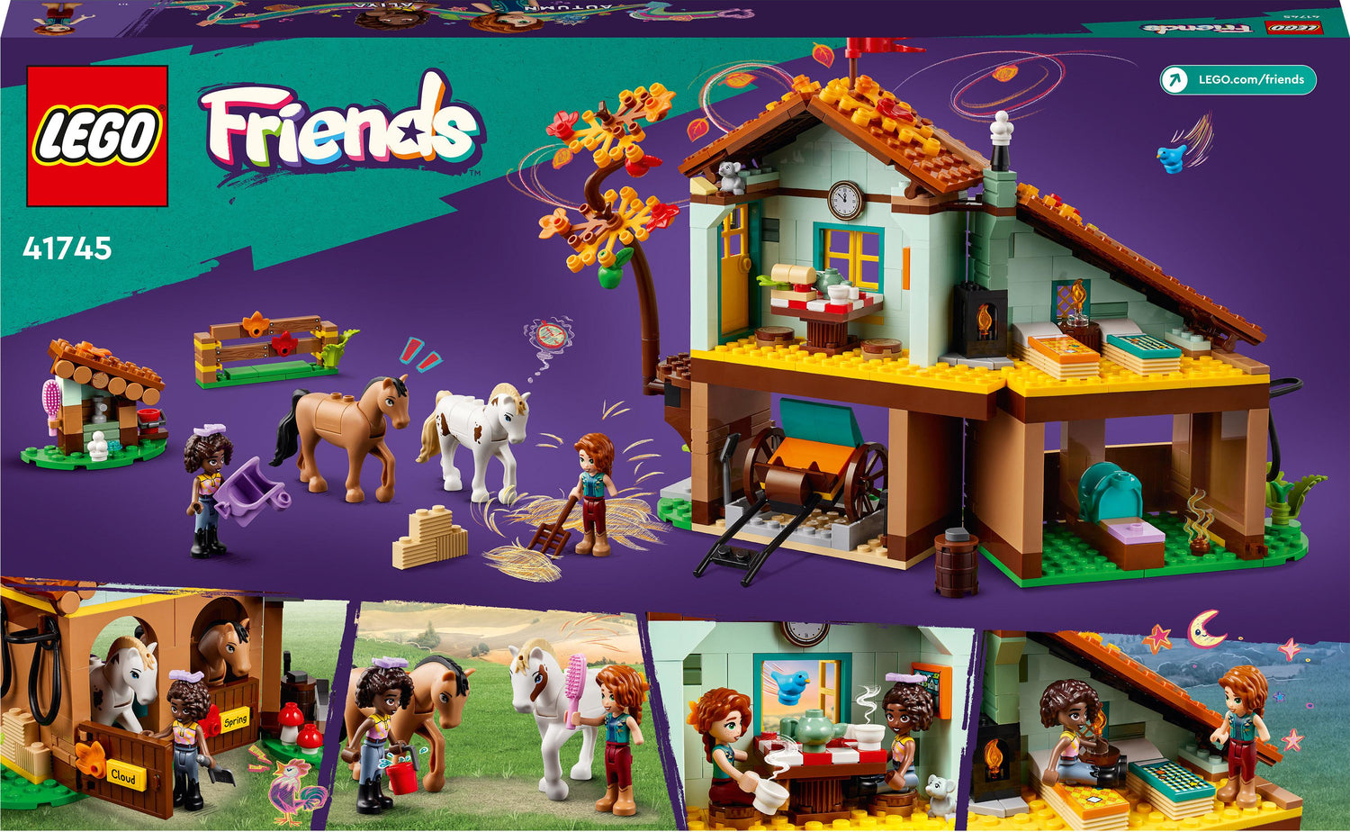 Friends lego sales horse stable