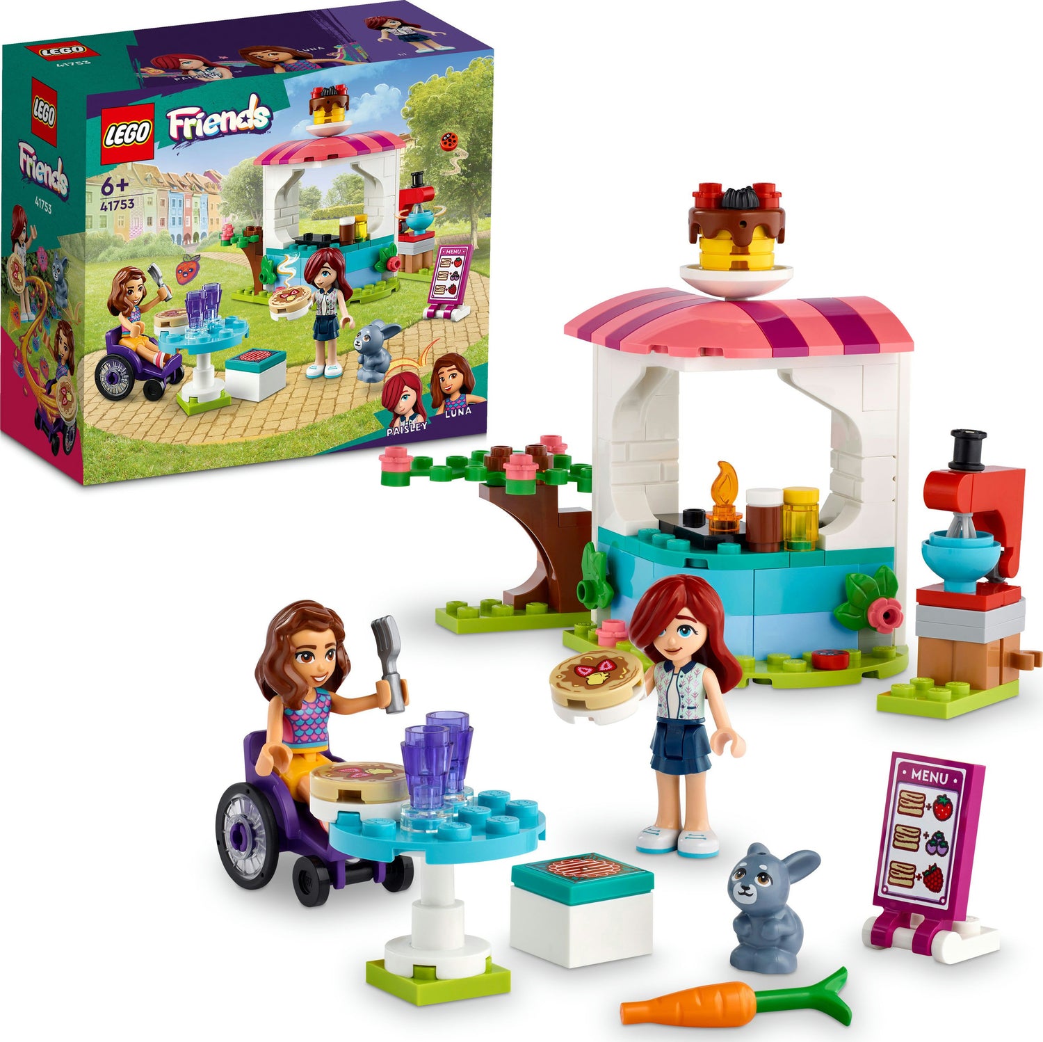 LEGO Friends Pancake Shop Toy Cafe Set