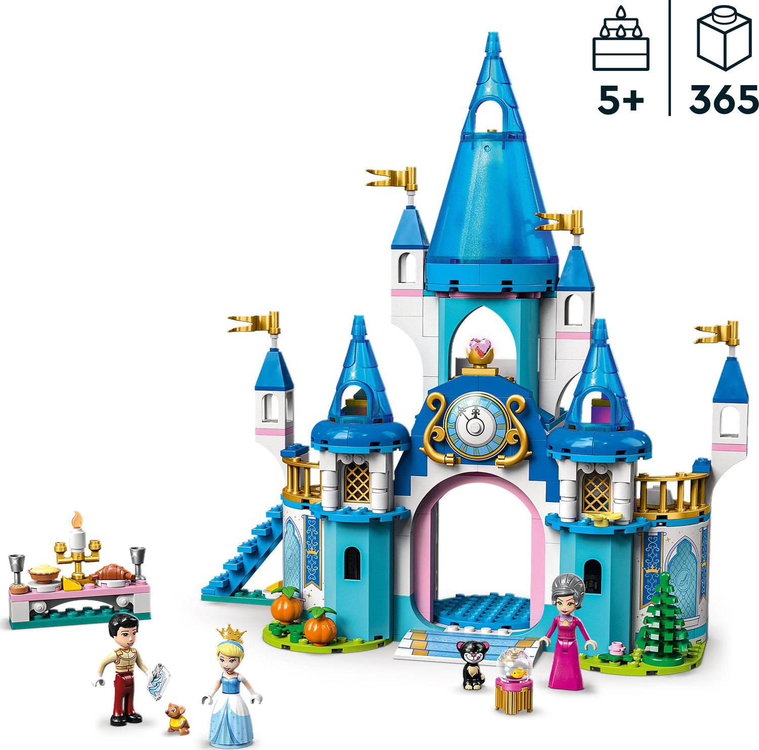 LEGO Disney Cinderella & Prince Charming's Castle Set