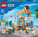 LEGO City Ice-Cream Shop Set with Toy Bike