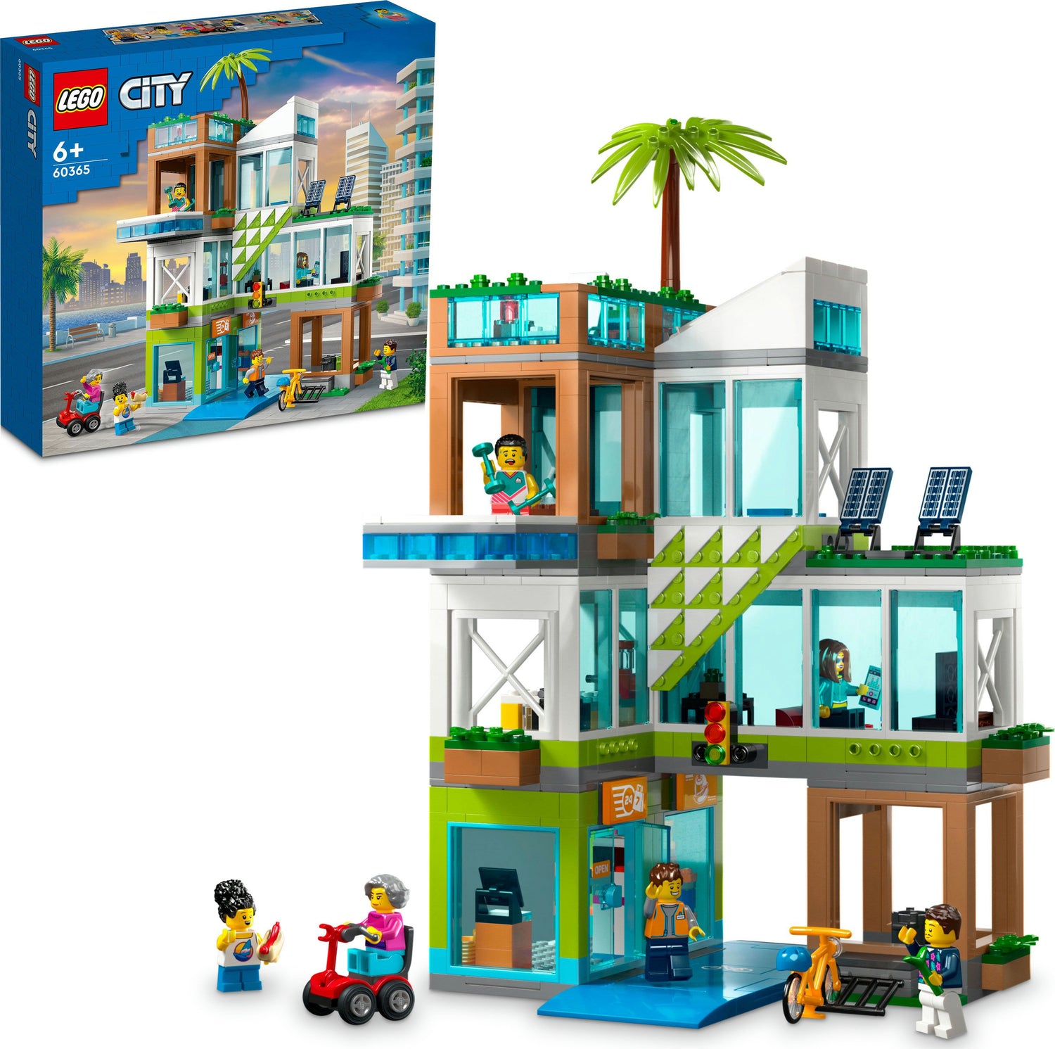 LEGO City Apartment Building Construction Toy