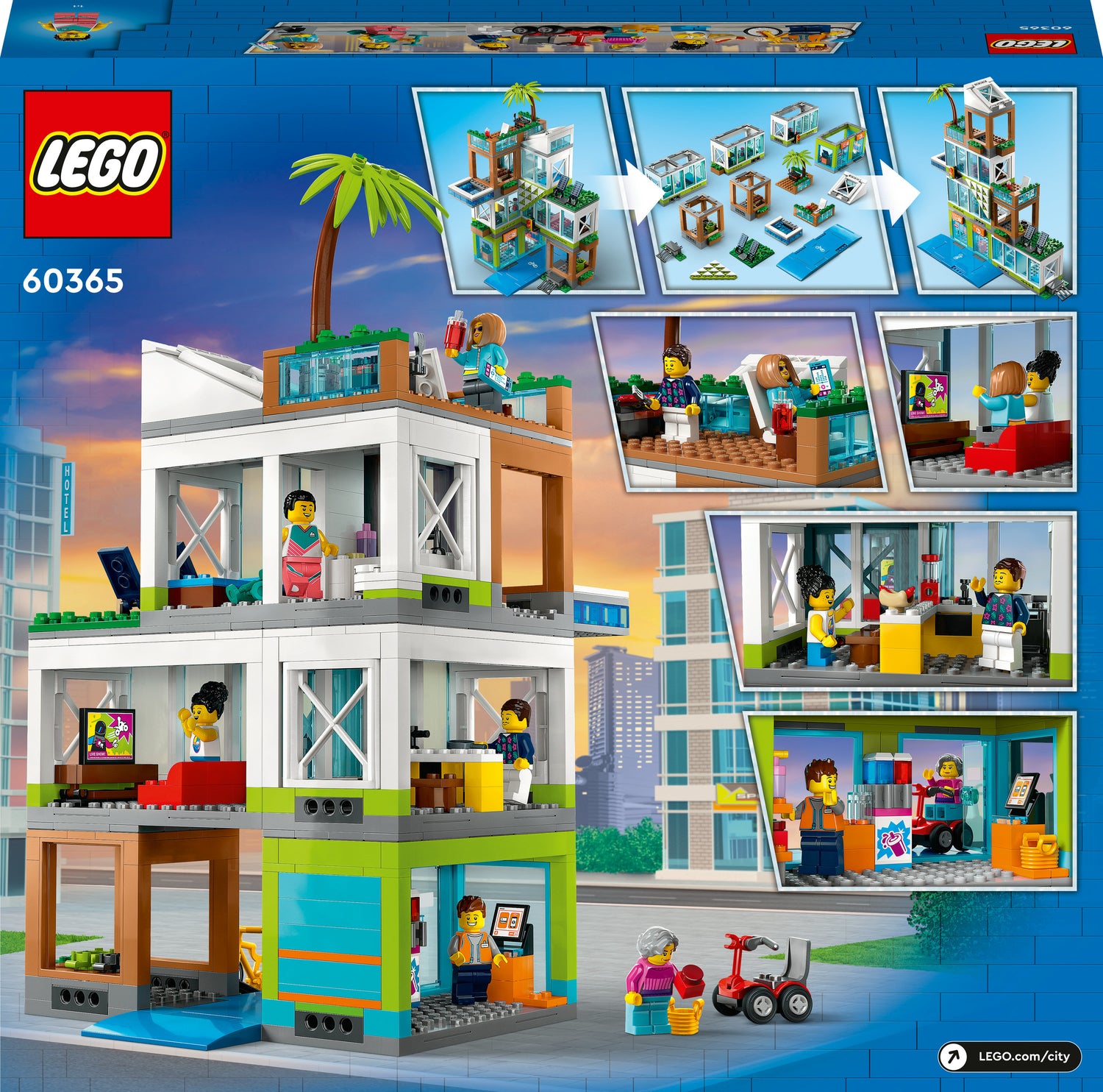 LEGO City Apartment Building Construction Toy