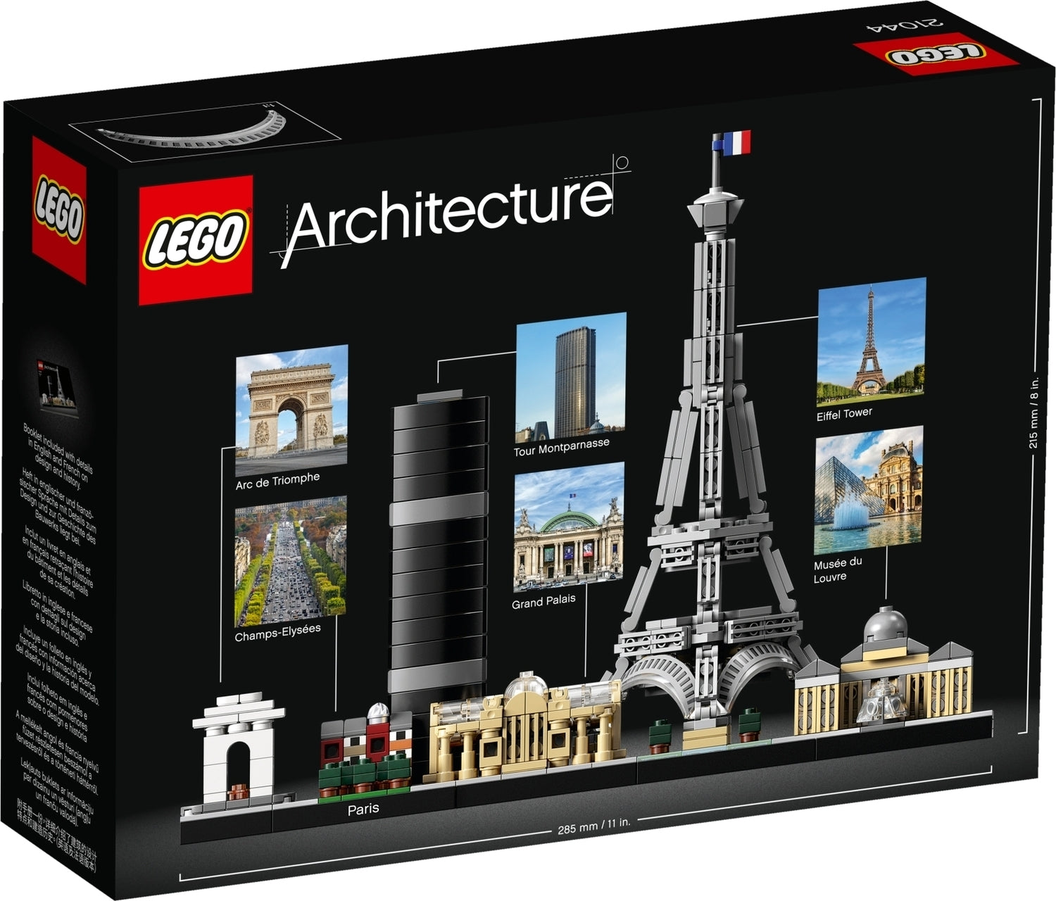 LEGO® 21044 Paris France Architecture