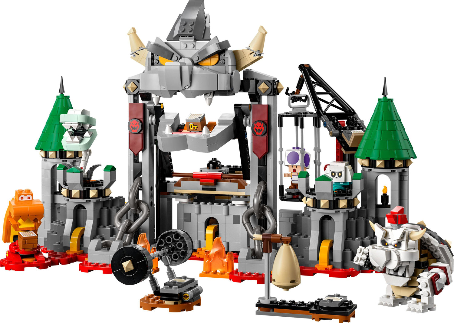 LEGO Super Mario Dry Bowser Castle Battle Expansion Set