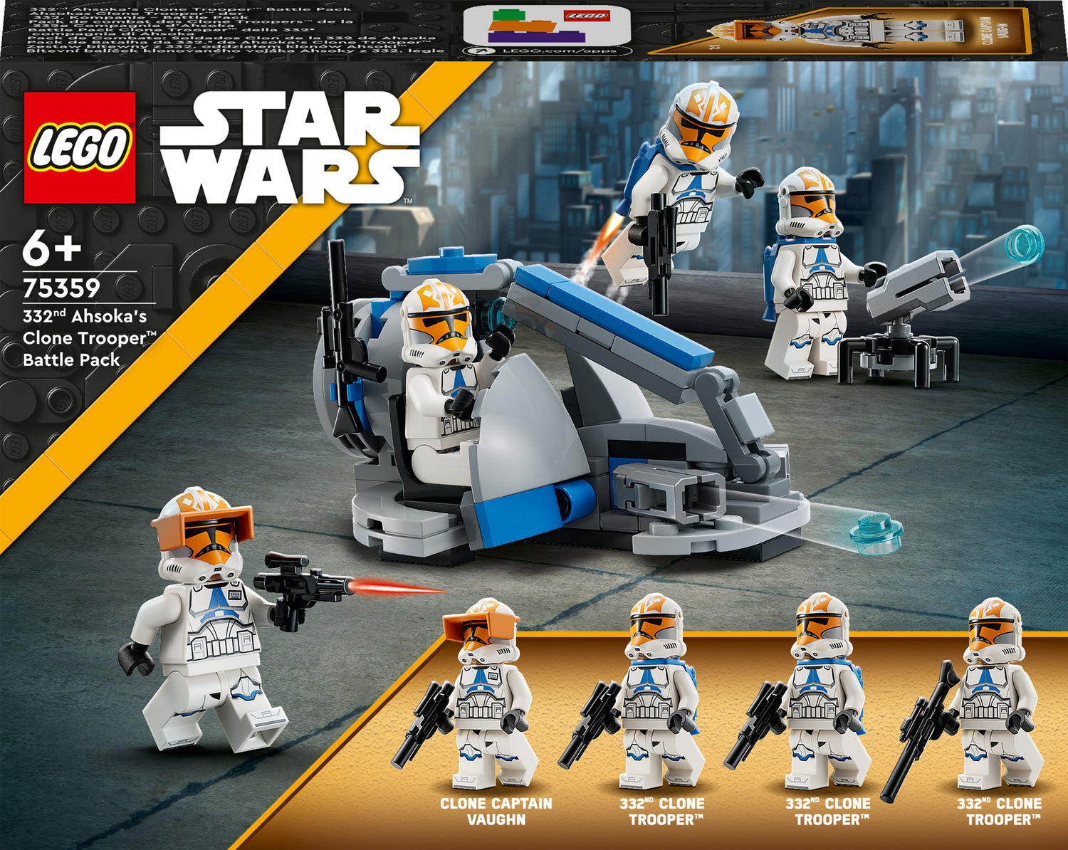 LEGO Star Wars 332nd Ahsoka's Clone Trooper Battle Pack