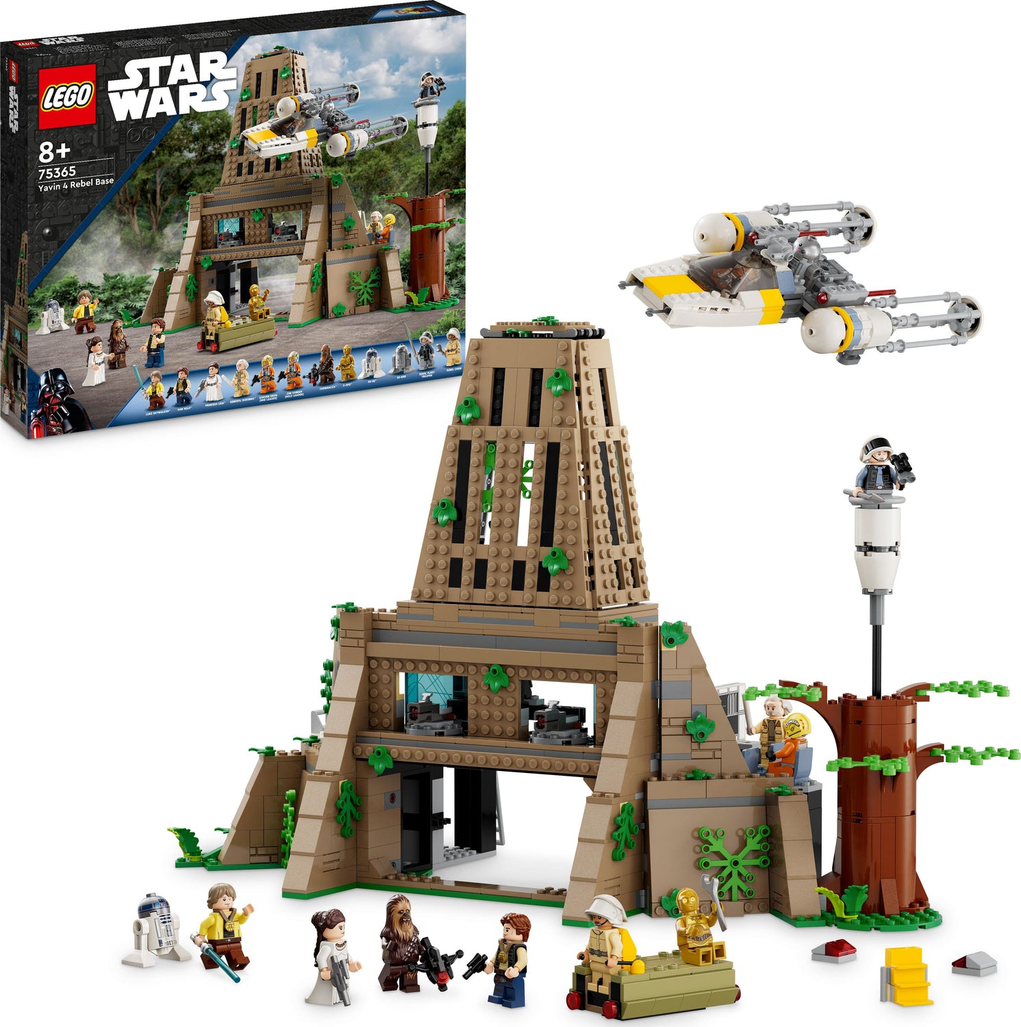 LEGO Star Wars Yavin 4 Rebel Base Building Toy