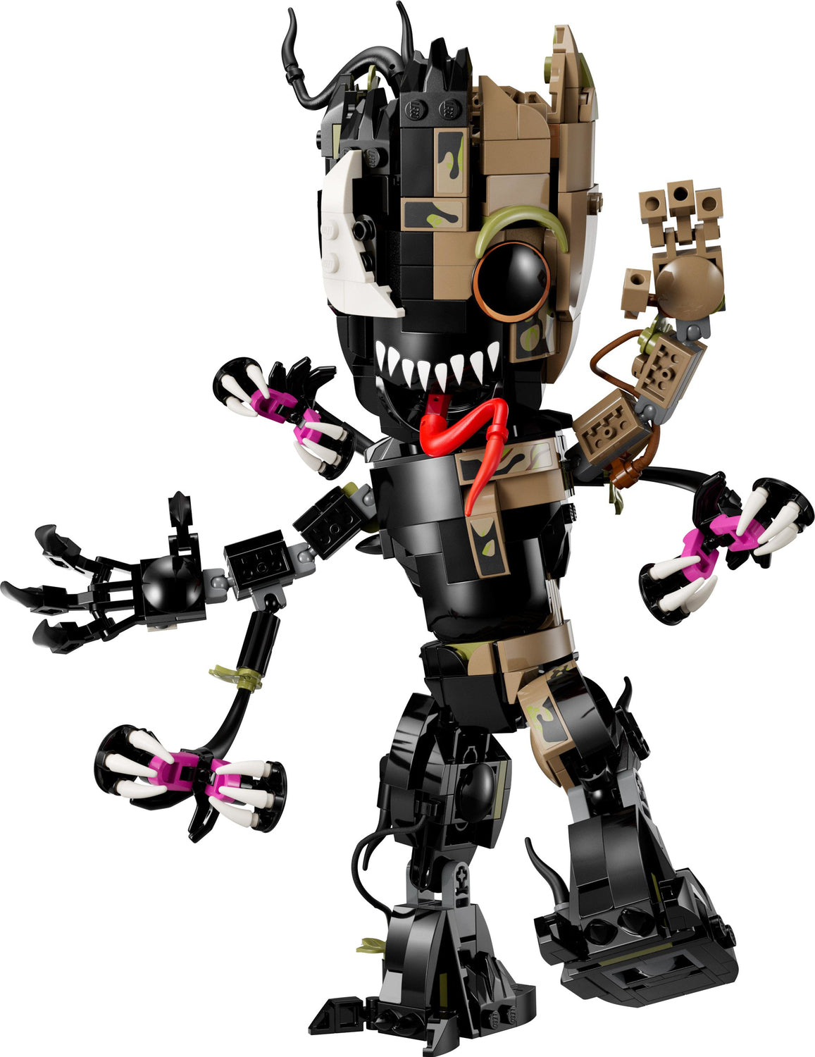 LEGO Marvel Venomised Groot Toy Figure Set