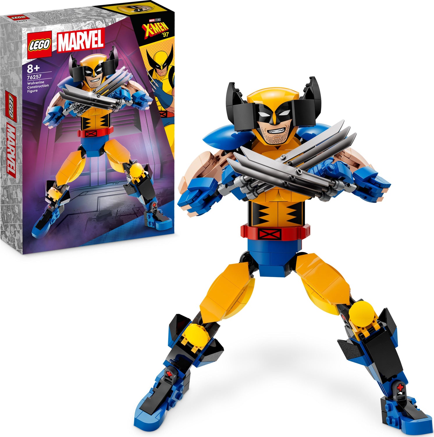 LEGO Marvel Super Heroes Marvel Wolverine Construction Figure Set