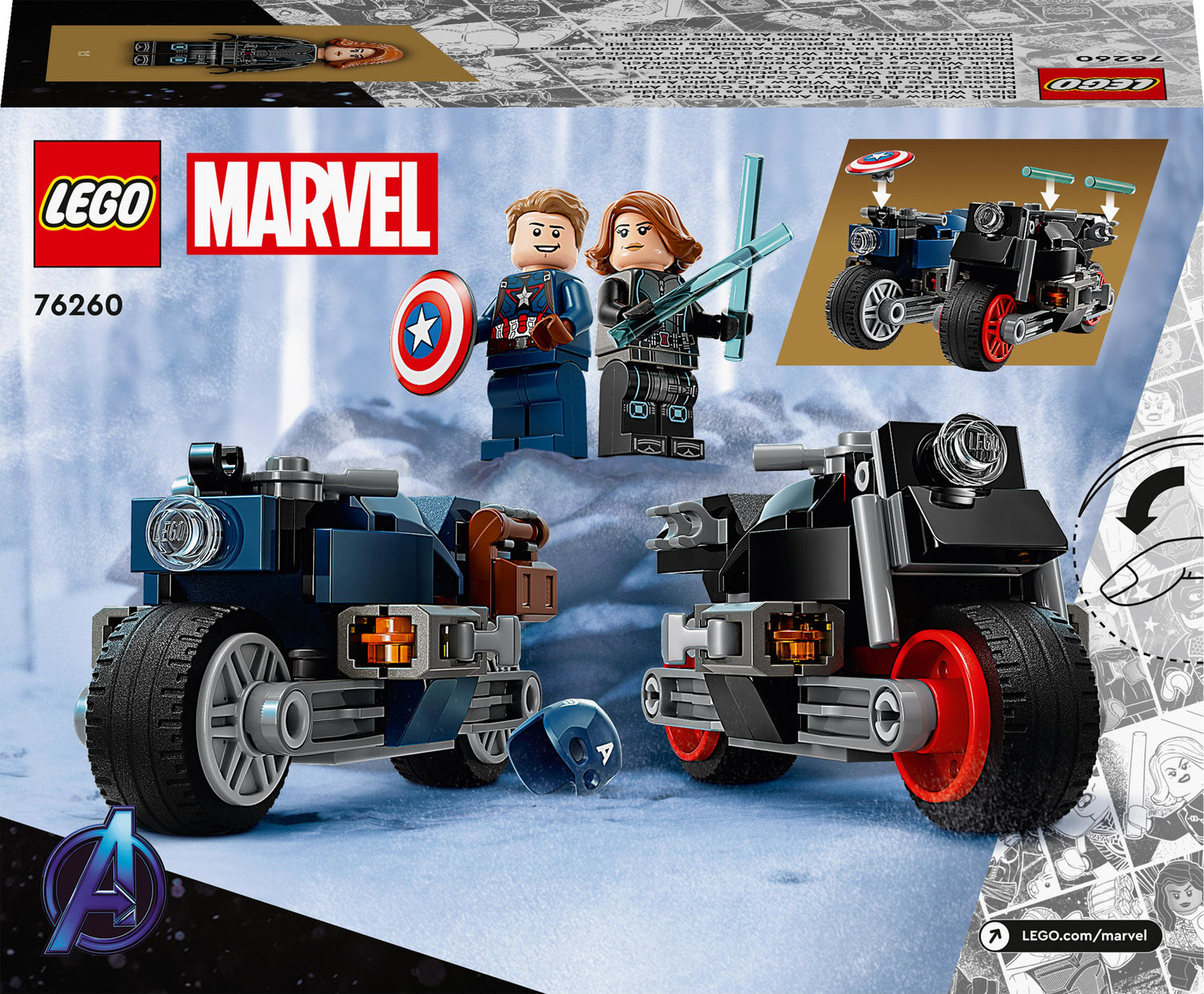 Avengers lego motorcycle cheap