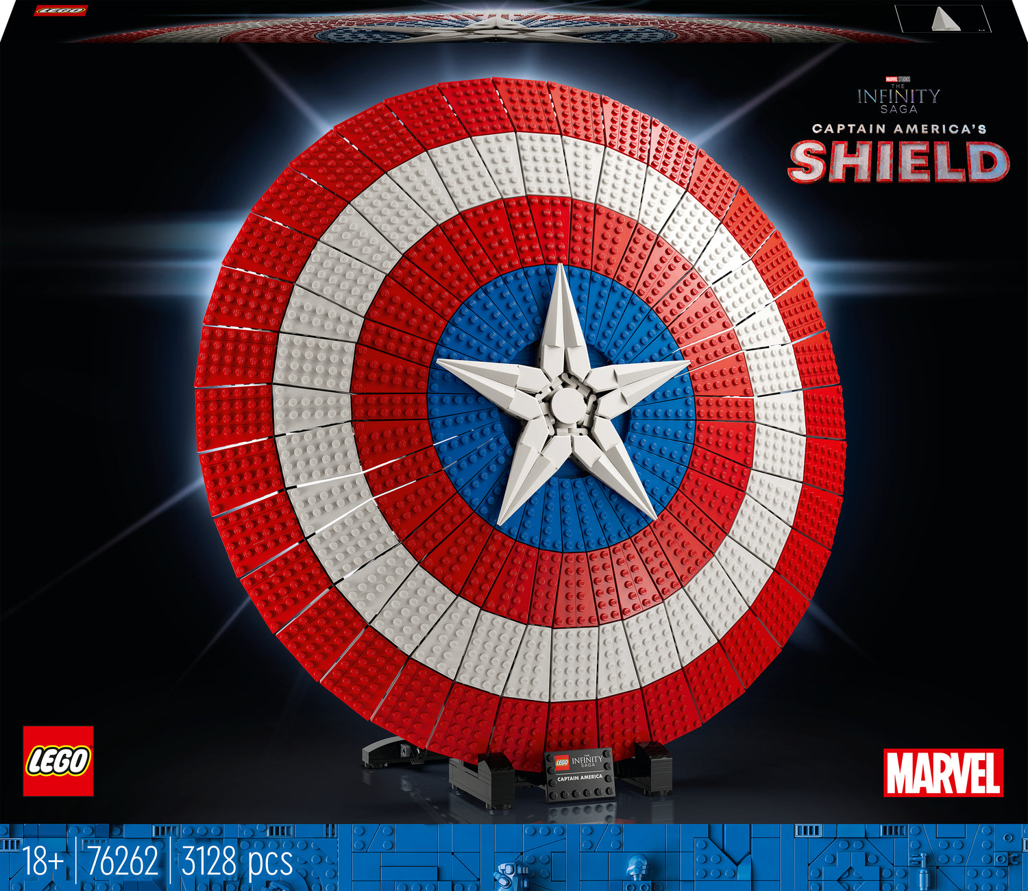 LEGO Marvel Captain America's Shield Set