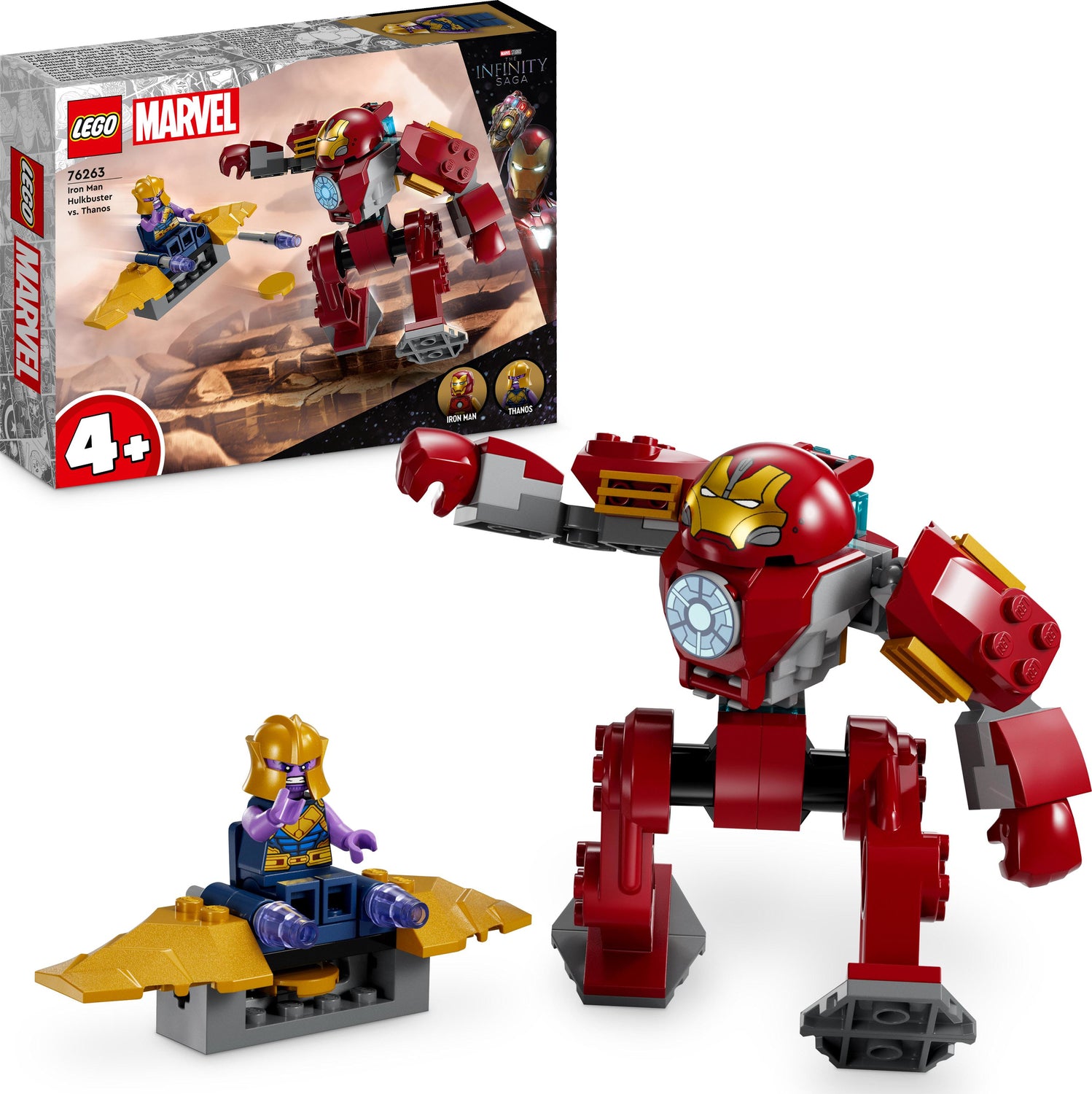 LEGO Marvel Iron Man Hulkbuster vs. Thanos Set