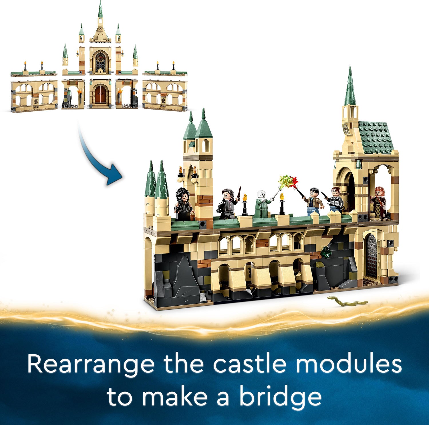 LEGO Harry Potter The Battle of Hogwarts Set