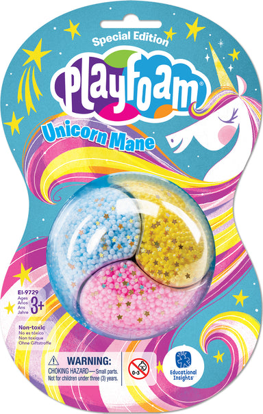 Playfoam Jumbo Pod Unicorn Mane Special Edition, Assortment Of 12