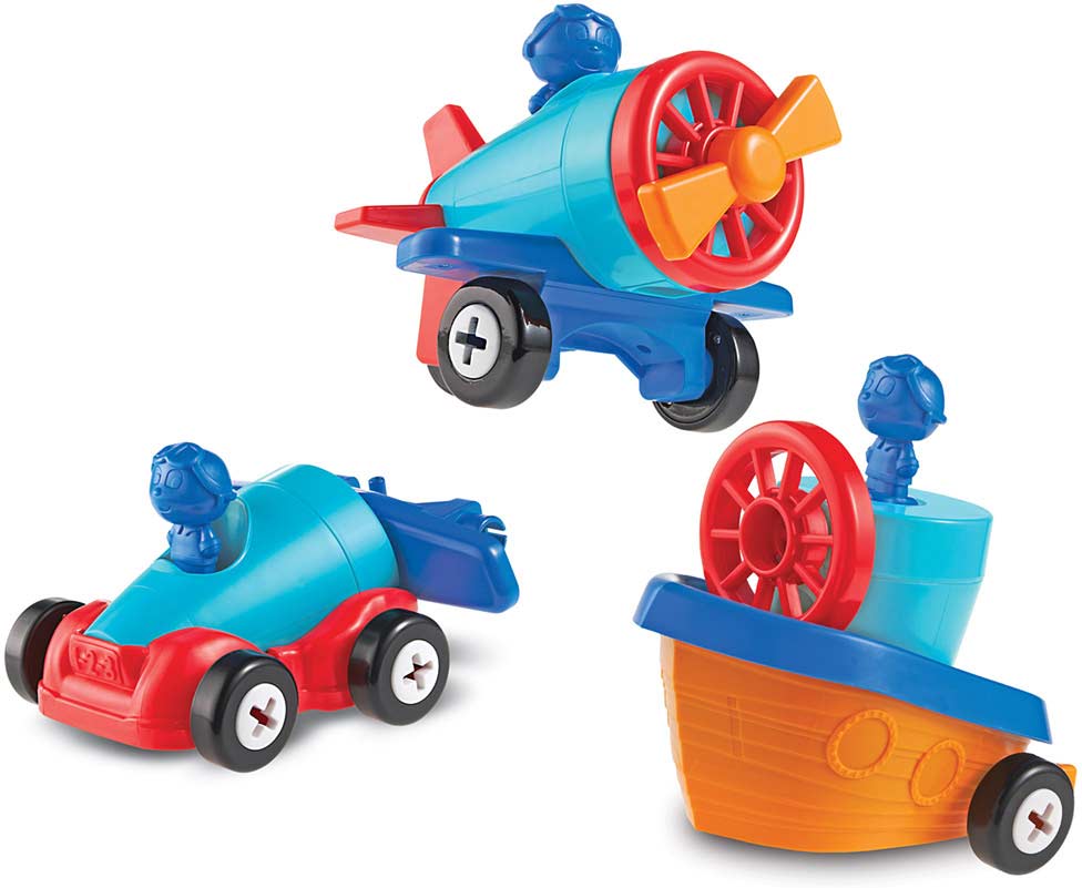 1-2-3 Build ItCar-Plane-Boat