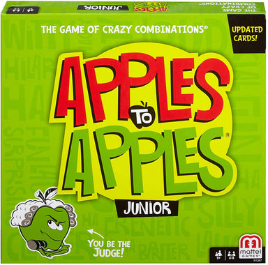 Apples to APPLES JUNIOR the Game of Crazy Comparisons!