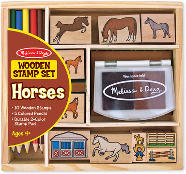 Horse Stable Stamp Set