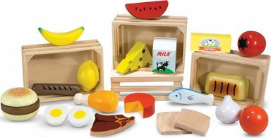 Food Groups - Wooden Play Food