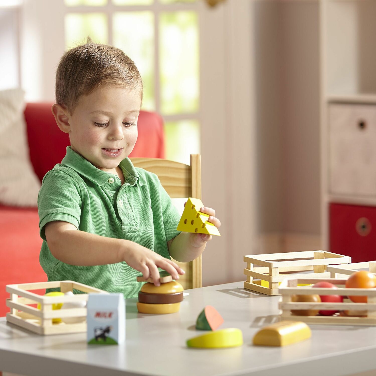 Food Groups - Wooden Play Food