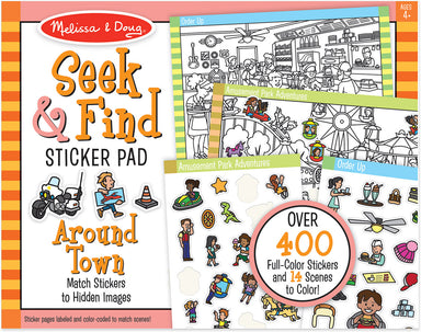 Seek & Find Sticker Pad - Around Town