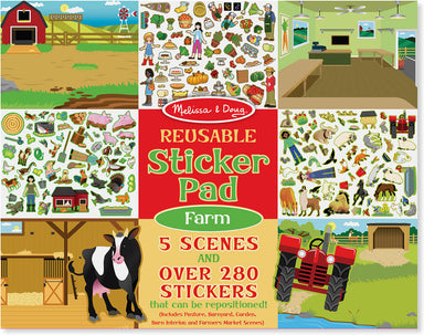 Reusable Sticker Pad - Farm
