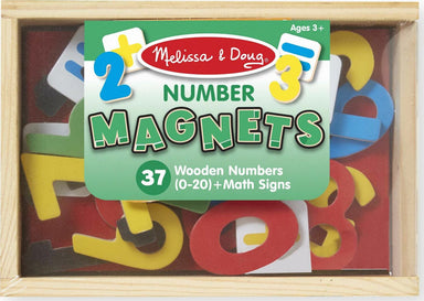 Magnetic Wooden Numbers