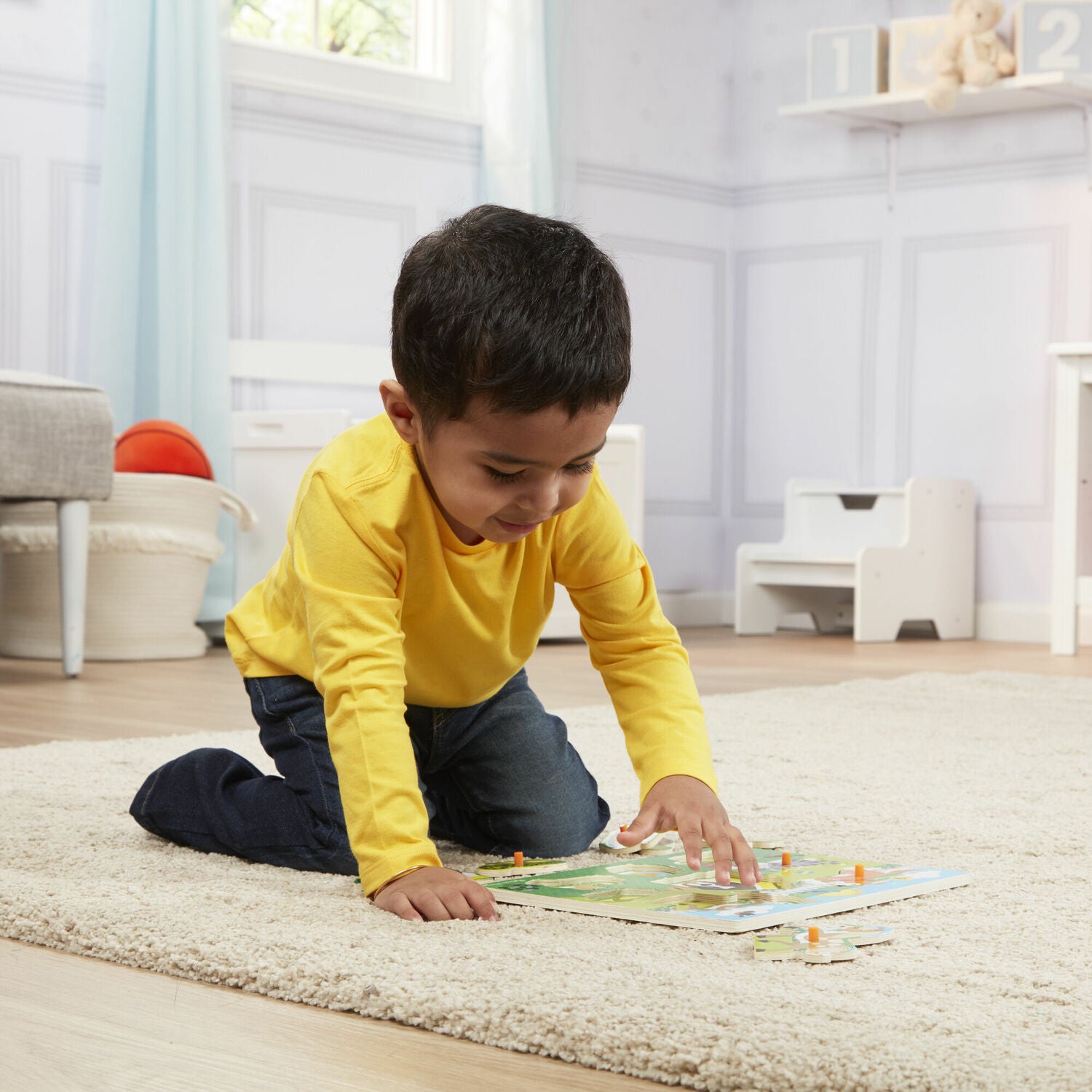 Pets Peg Puzzle - 8 Pieces