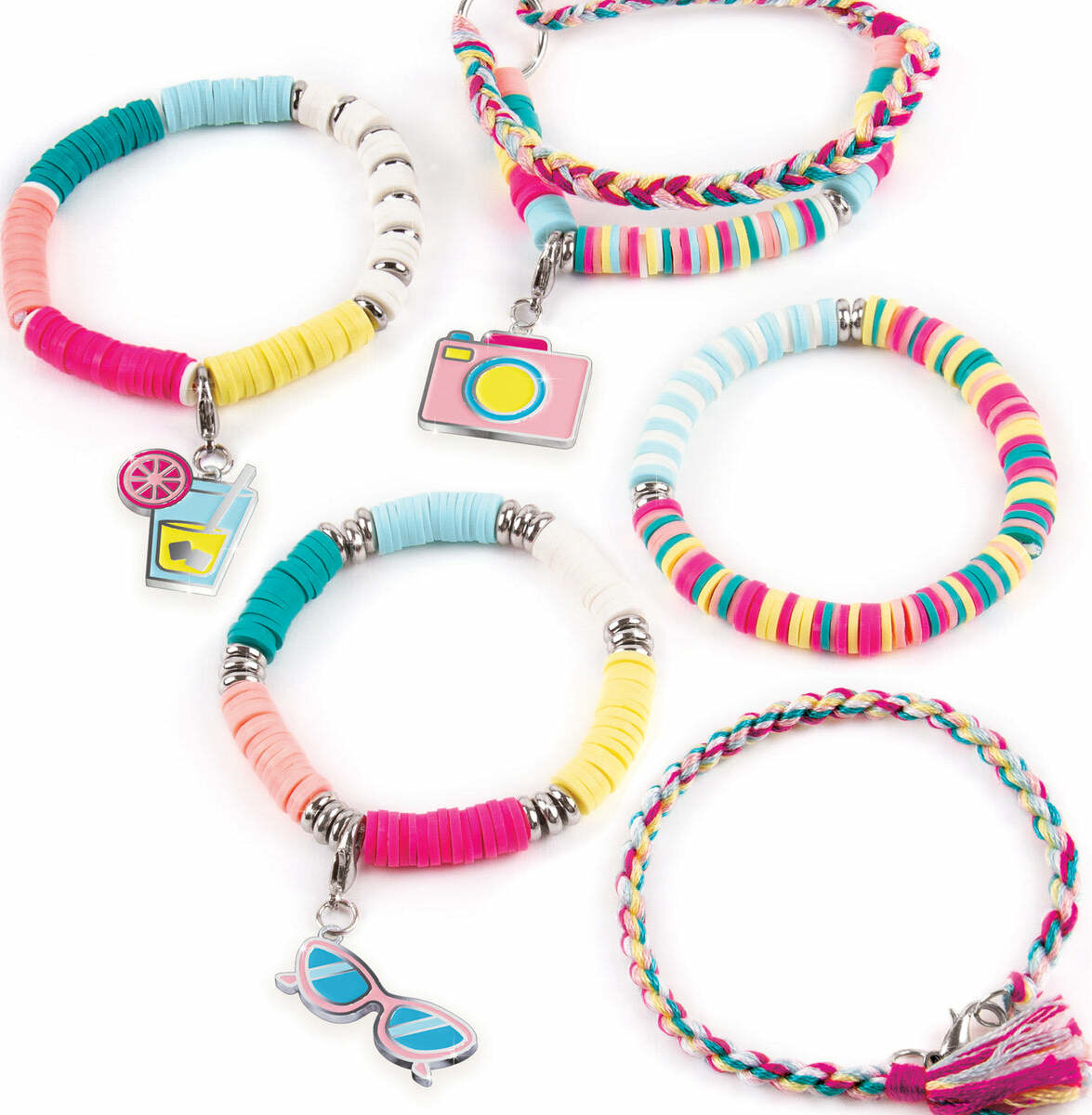 Summer Vibes Heishi Bead Bracelets