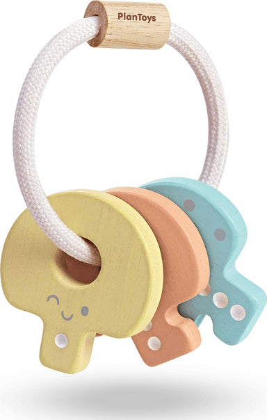 Pastel Baby Key Rattle