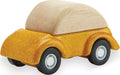 Wooden Yellow Car
