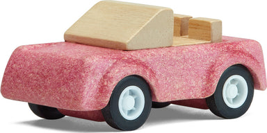 Wooden Pink Sports Car