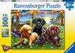 Puzzle 100 Pc Puppy Picnic