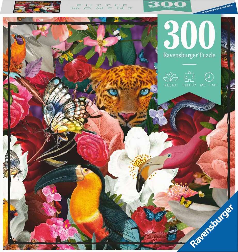  Tropical Flowers 300 pc Puzzle Moments Puzzle
