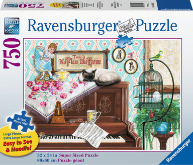 Piano Cat 750 pc Large Format Puzzle