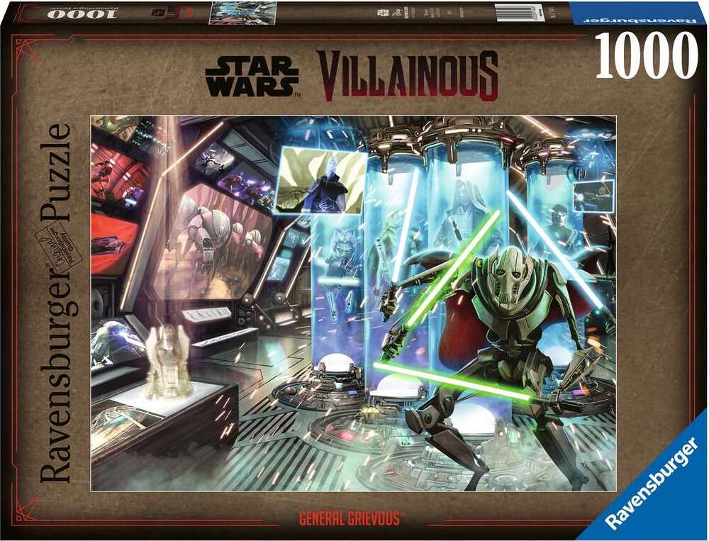 Star Wars Villainous: General Grievous 1000 pc Puzzle