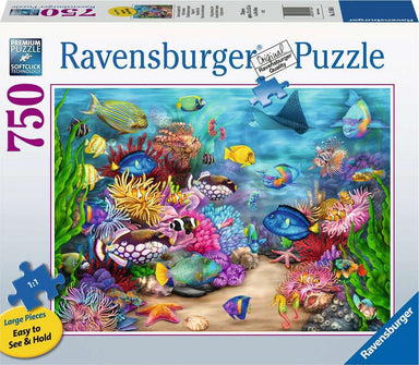 Tropical Reef Life 750 pc Large Format Puzzle