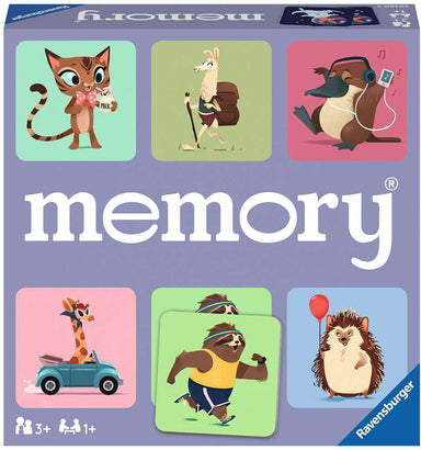 Wild World of Animals Memory Game