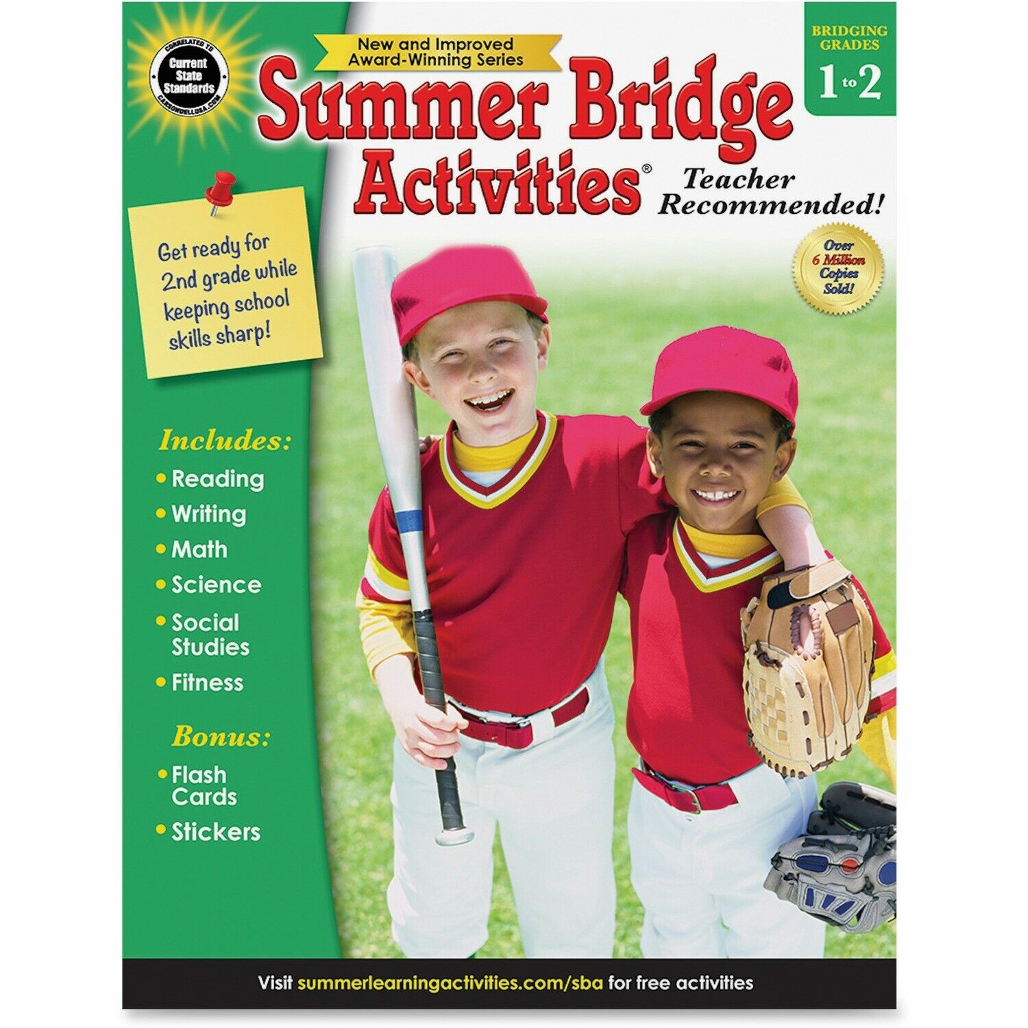 1 to 2 Summer Bridge Workbook
