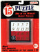 Classic Fifteen Numbers Slider Puzzle